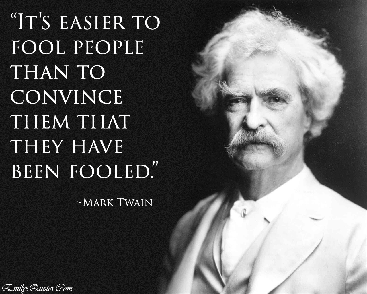 Faux Mark Twain quote, but not by him at all