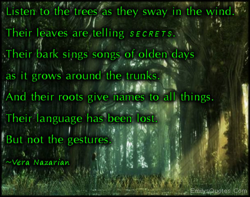 Inspirational Tree Quotes