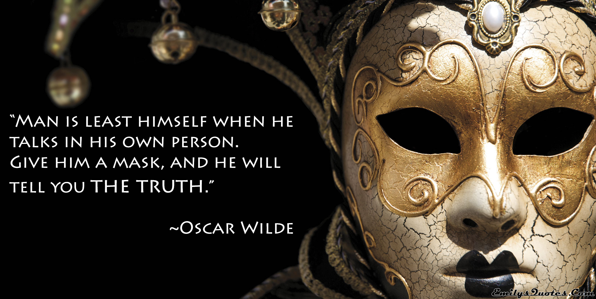 Masks EmilysQuotes.Com-truth-Oscar-Wilde-mask