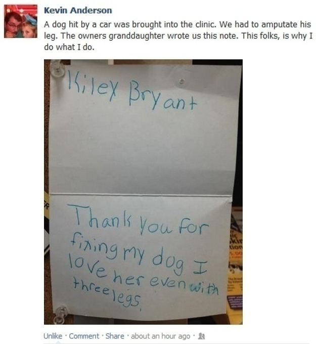 Pictures That Will Restore Your Faith In Humanity - 10. This note from a little kid.