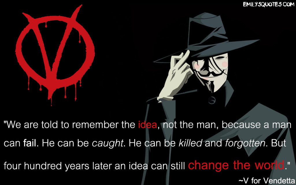 essay about v for vendetta