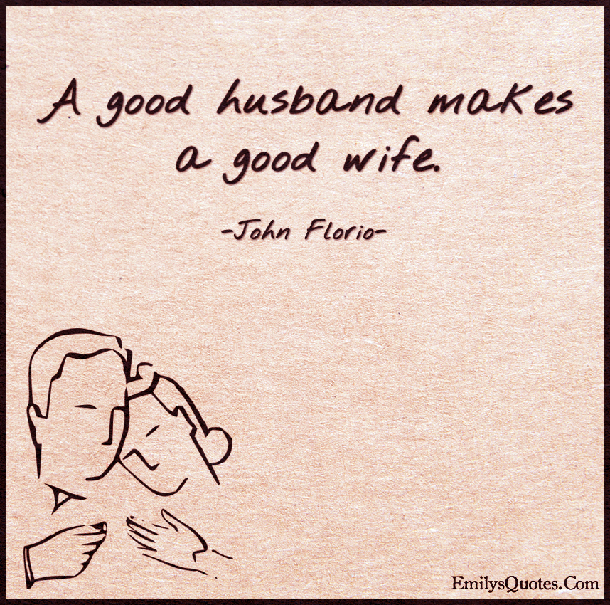 good husband and wife quotes