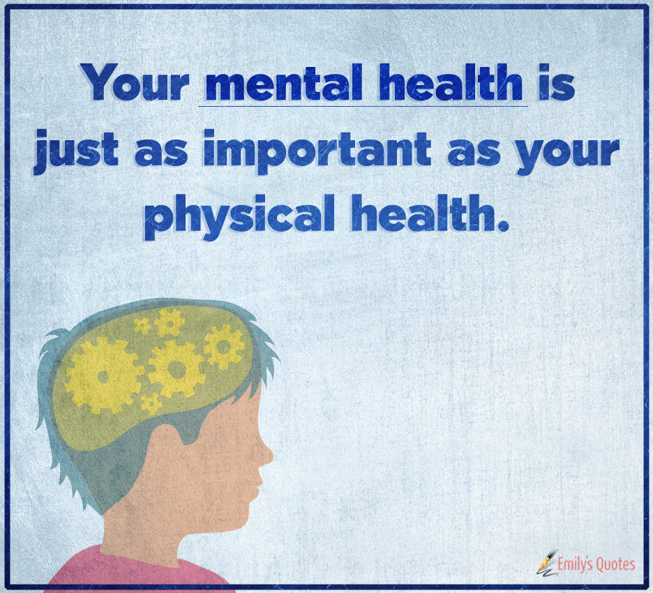 Quotes On Mental Health Importance Wall Leaflets