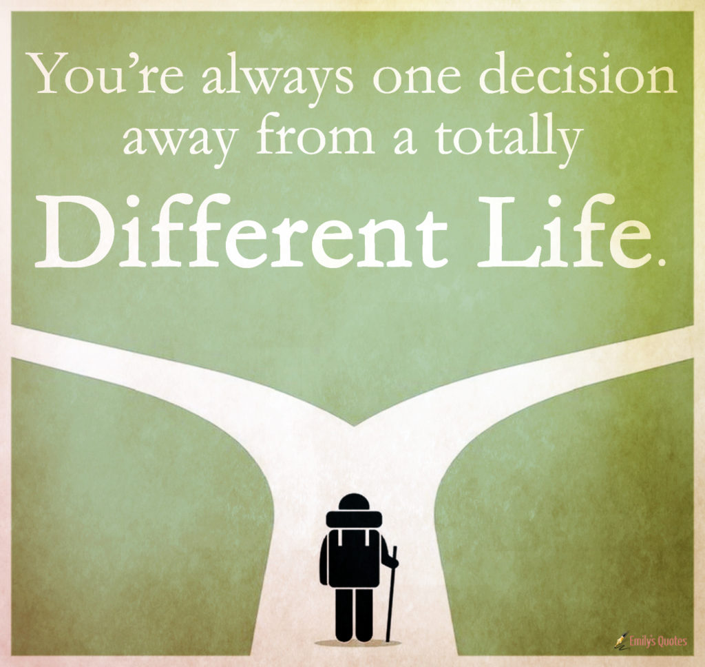 life decisions synonym